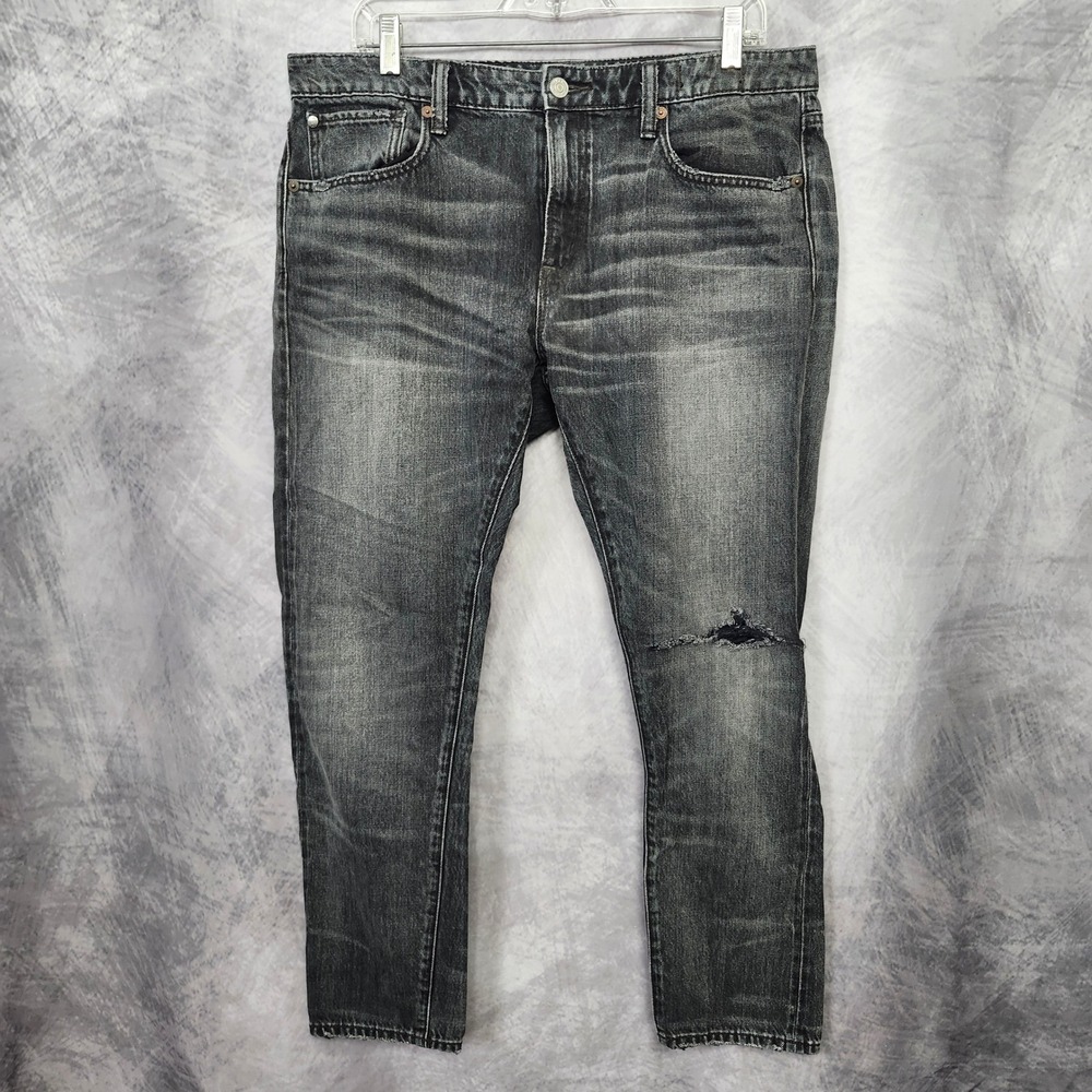 Denim & Supply Ralph Lauren Grove Skinny Boyfriend Jeans Size 30x28 Black